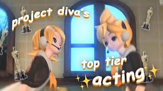 project divas top tier acting [upl. by Heller]