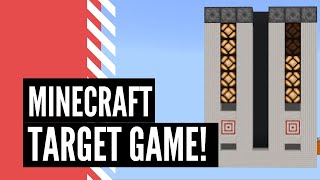 Minecraft Bullseye Target Game Tutorial [upl. by Kursh717]