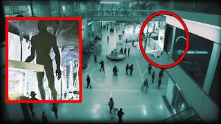 Inside the Miami Mall The video of the Alien Caught by Security Cameras [upl. by Alatea]