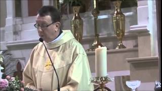 Singing priests Hallelujah wows wedding guests [upl. by Ateerys945]