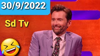 Graham Norton Show 3092022 Jamie Lee Curtis Eric Idle David Tennant Lydia West Robbie Williams [upl. by Coleman622]