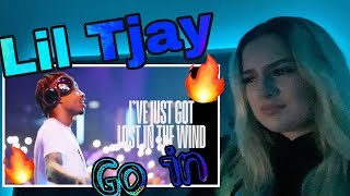 Lil Tjay  Go In  Lyric Video  REACTION [upl. by Vittorio]