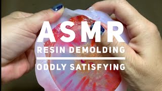 Resin Demolding ASMR  Watch Me Resin  Epoxy Demolding with Ambient Outdoor Noises [upl. by Elyse]