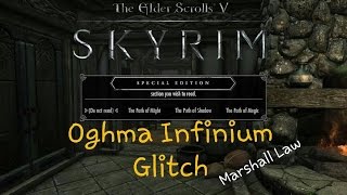 Skyrim SE  Oghma Infinium Glitch [upl. by Ehav]