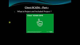 Citect SCADA Tutorial  Getting Started Part 1 [upl. by Erbua]