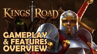 KingsRoad Gameplay amp Features Overview  BrowserBased F2P Action RPG [upl. by Neerihs26]