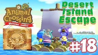 DESERT ISLAND ESCAPE  Minijuego de la ACTUALIZACIÓN DE ANIMAL CROSSING NEW LEAF WELCOME AMIIBO [upl. by Fin]