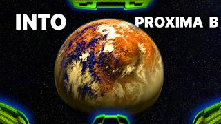 Falling Into PROXIMA B  Closest Exoplanet POV Simulation [upl. by Kcirre]