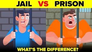 Jail vs Prison  Whats ACTUALLY The Difference [upl. by Nahtnamas]