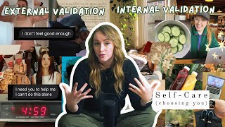 How to Validate Yourself  stop needing others to confirm your worth 🌞🌿 [upl. by Heigho]