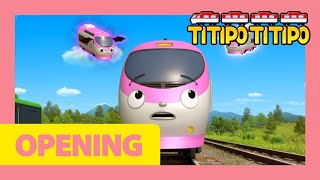 Titipo Opening Theme Song l Jinnie Version  The smartest train in town  Titipo Titipo [upl. by Eaned]