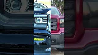 How Yellow Laminx looks on GMC Sierra Fog Lights shorts [upl. by Iene]