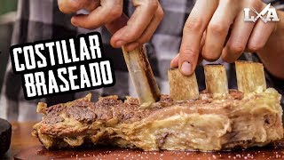 Gran Costillar Braseado  Receta de Locos X el Asado [upl. by Mcgrody]