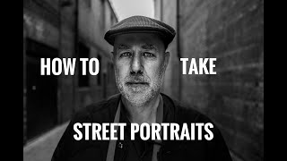 How to take Street Portraits  Leica Q2 monochrom [upl. by Ardnnaed]