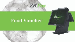 Food Voucher in ZKTeco Restaurant POS Software [upl. by Edmee]