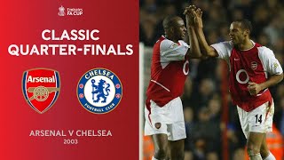 FULL MATCH  Arsenal and Chelsea Battle in 2003 QuarterFinal  Emirates FA Cup 2021 [upl. by Ydennek352]