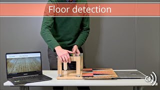 Acconeer floor detection demo [upl. by Hadeehuat]