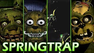 Evolution of Springtrap in FNAF 20152017 [upl. by Gilchrist141]