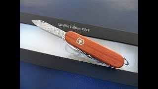 Victorinox Deluxe Tinker Damast Limited Edition 2018 [upl. by Evante698]