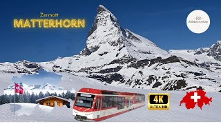 Epic Journey on Europe’s Highest Train Matterhorn Gornergrat Bahn in 4K  Shutterbug in Norway [upl. by Eilloh]