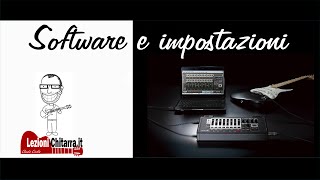 CHITARRA E COMPUTER IMPOSTAZIONI DEI SOFTWARE PERCHE LA CHITARRA NON SUONA [upl. by Murray921]