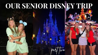 OUR SENIOR DISNEY TRIP part two [upl. by Acinor]