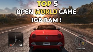 Top 5 Open World Gamesquot1GB RAMDual Core quot Without Graphics Card 2021 [upl. by Hirza]