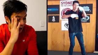 Reacting To My First Yoyo Contest Freestyle [upl. by Oer]