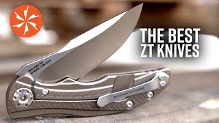 The Top 7 Best Zero Tolerance Knives Available at KnifeCentercom Best ZT Knives You Can Buy [upl. by Gerfen]