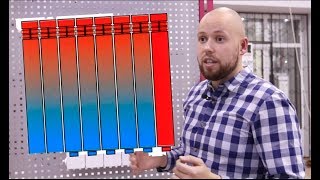 Схемы подключения радиаторов отопления [upl. by Eart]