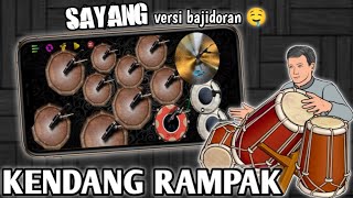 SAYANG COVER REAL DRUM MOD KENDANGVERSI BAJIDORAN🤤 [upl. by Walling]