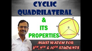 Trick 210  CYCLIC QUADRILATERAL and its Properties [upl. by Nelleeus307]