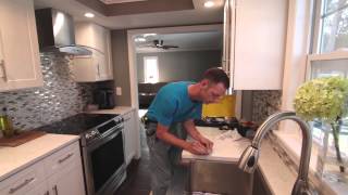 How to fix a chip in your quartz countertop  Planet Stone Marble and Granite [upl. by Philomena]