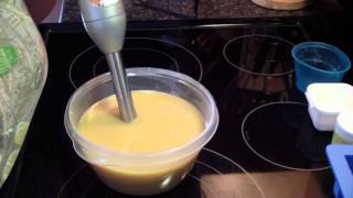 Making amp Cutting Lemon soap for BeScented How to do Heat Transfer Method Soaping [upl. by Elyrpa]