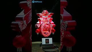 HDMI 3D Hologram Fan for Livestream hdfocus [upl. by Idden]