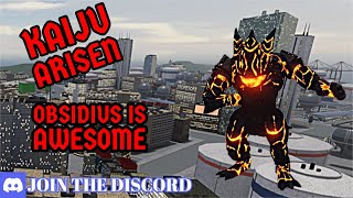 Obsidius is awesome Kaiju Arisen 50 [upl. by Drofnil]