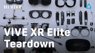 HI VIVE  VIVE XR Elite Teardown [upl. by Eibreh723]