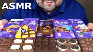 ASMR MILKA CHOCOLATE PARTY Relaxing Eating Sounds Mukbang NO TALKING [upl. by Kcirdneked]