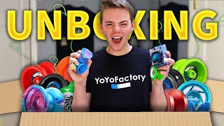 I Unboxed the Most YoYos EVER [upl. by Adnilg]