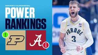 College Basketball Top 25  1 Kansas remains at No 1 Purdue rises to No 8 after win over Alabama [upl. by Enida]