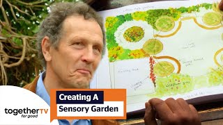 Monty Don Helps Create Sensory Garden  Big Dreams Small Spaces [upl. by Bobseine]