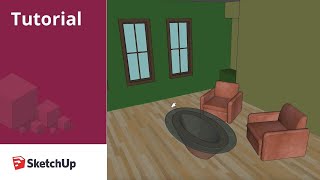 Getting Started with SketchUp  Part 3 [upl. by Notsirhc]