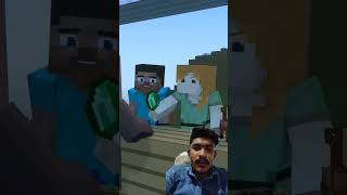 Please help 🥺1B subscribe Just One look👀 minecraft animation shorts game short [upl. by Limemann310]