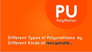 Different types of Polyurethane by different kinds of isocyanate [upl. by Alegnave]