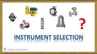 Instrument Selection in Process Industries [upl. by Blaseio96]