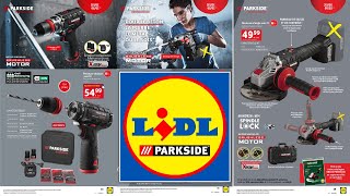 ARRIVAGE LIDL BRICOLAGE PARKSIDE PERFORMANCE  8 FÉVRIER 2024 [upl. by Anaihk643]