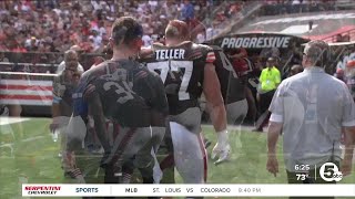 Browns place RG Wyatt Teller on injured reserve making plans for other injuries [upl. by Repsag]