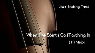 Backing Track WHEN THE SAINTS GO MARCHING IN  Dixieland New Orleans  Jazz Standard Mp3 Jazzing [upl. by Eenrahc]