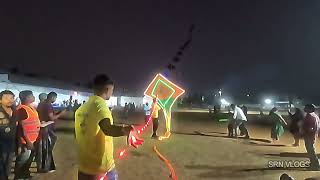 International Kite Festival In Hyderabad 2024  Parade Ground  Night Kite Festival [upl. by Alegnat]