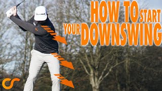 HOW TO START THE DOWNSWING  EASY METHOD [upl. by Bently]